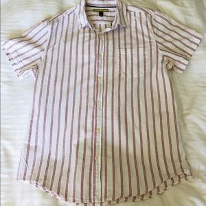Short Sleeve Pin Stripes